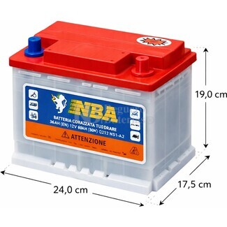 Bater�a NBA 2LT12NL2 | 12 Voltios 50 Amperios 1.200 Ciclos